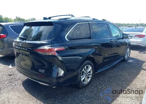 2022 Toyota Sienna Limited/Platinum из США, поврежденный, VIN 5TDZSKFC3NS044402